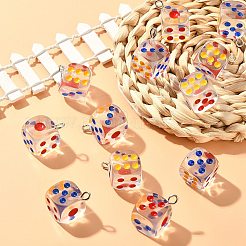 Подвески из прозрачной смолы&nbsp;RESI-CJ0002-49