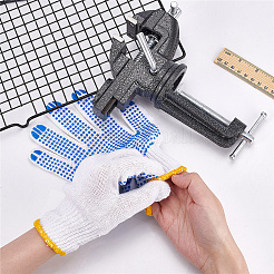 1 шт. литые стальные тиски для стола&nbsp;AJEW-CP0001-95