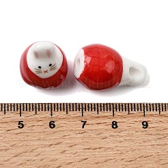 Фарфоровые бусины ручной работы&nbsp;PORC-G015-04C