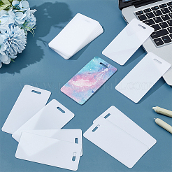 20 шт. прямоугольные акриловые держатели для значков&nbsp;AJEW-BC0009-77