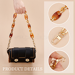 Ремни сумки через плечо из смолы&nbsp;DIY-WH0304-199