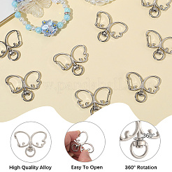 20 шт. Поворотные застежки из сплава FIND-SC0017-28P