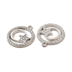 Сплава кристалла горный хрусталь подвески&nbsp;FIND-G048-16P