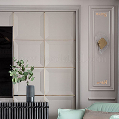 2 стиль: резная деревянная накладка&nbsp;WOOD-WA0001-01