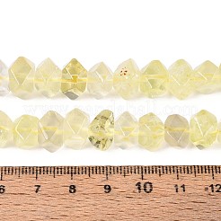 Естественный лимонный кварц нитей бисера G-N327-05-25