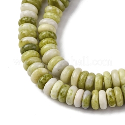 Природного нефрита нитей бисера G-L624-H07-6x2mm