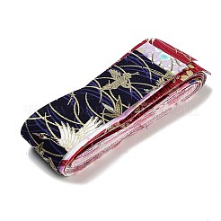 12 Yards 12 Farben japanisches Baumwollband im Kimono-Stil mit Blumenmuster&nbsp;OCOR-GF0001-70