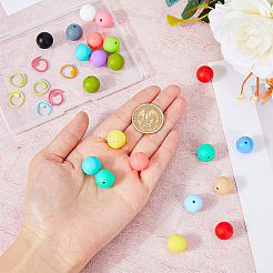 Кольца для заметок для вязания из цинкового сплава DIY-DC0002-21