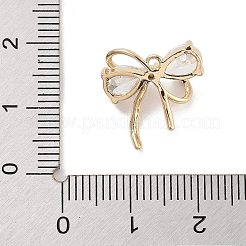 Латунь с подвесками из прозрачного кубического циркония KK-Z061-22G