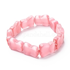 Кошка глаз бисер стрейч браслеты&nbsp;BJEW-I296-15