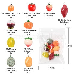 Подвески из смолы в стиле 10 шт.&nbsp;RESI-YW0001-17