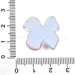 クリア樹脂カボション  混合図形  ミックスカラー  19~28x18~23x7~8.5mm&nbsp;RE-CBA6D7B-04