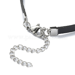 Braccialetti Infinity in lega di stile tibetano&nbsp;BJEW-JB09336-01