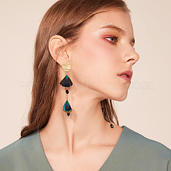 30 шт. 5-цветное ионное покрытие (IP) 304 нержавеющая сталь серьги-гвоздики фурнитура EJEW-UN0001-67