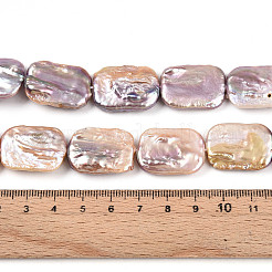 Барокко натуральный жемчуг кеши нити бусы PEAR-S020-D09-2A