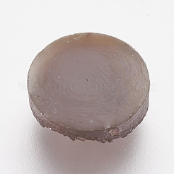 Cabochon in quarzo druzy imitazione resina&nbsp;RESI-E013-03E-10mm