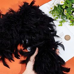 Truthahnfedern Fluff Boa zum Tanzen&nbsp;FIND-WH0126-125A