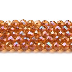 Гальванизируйте прозрачное стекло бисер нитей&nbsp;X1-GLAA-H021-01B-FR02