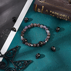 8 шт. бусины из нержавеющей стали марки 304 STAS-UN0043-83