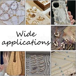 1 нить бусин из натурального культивированного пресноводного жемчуга PEAR-NB0002-48