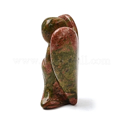 Engelsfigur aus natürlichem Unakit&nbsp;DJEW-N006-01A-36