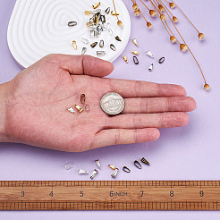 800 шт. 8 стиля железных застежек-кнопок IFIN-YS0001-03
