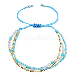Mehrlagige Armbänder aus Messing&nbsp;BK3958-1
