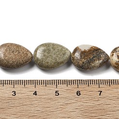 Естественного изображения яшмы бисер нитей G-P528-L24-01