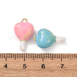 Pendentifs d'émail en alliage&nbsp;ENAM-F161-01C