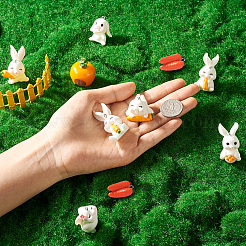 20шт 10 стиля непрозрачные подвески из смолы&nbsp;RESI-BT0001-27