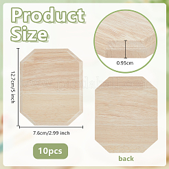Unfertige Holzplatte&nbsp;DIY-WH0591-308