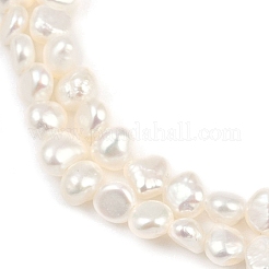 Нити из натурального культивированного пресноводного жемчуга PEAR-P064-19C-12A