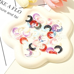 20 pz perline di lampwork fatte a mano con colori sfumati&nbsp;LAMP-FS0001-18A