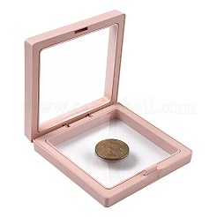 5 шт. квадратная прозрачная полиэтиленовая тонкая пленка подвесная коробка для ювелирных изделий CON-FS0001-19A