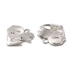 Pendentifs en acier inoxydable 304 anti-ternissement avec strass&nbsp;STAS-A070-08P