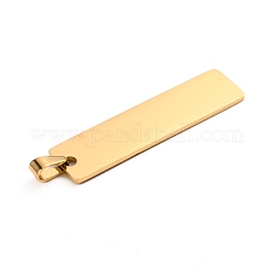 Placcatura ionica (ip) ciondoli in acciaio inossidabile 304&nbsp;LS-STAS-D142-01A-G