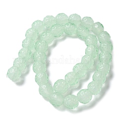 Chapelets de perles vernissées manuelles&nbsp;LAMP-Z011-01K