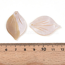 Резные подвески из натуральных пресноводных ракушек SHEL-N036-16