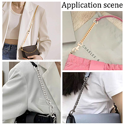 3 шт. 3-х цветные железные цепи для панциря&nbsp;DIY-WR0001-94