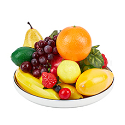 45 Stück 16 Stile Kunststoff & Schaumstoff-Imitat Obst&nbsp;AJEW-PH0008-23
