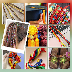 Атласный шнур из полиэстера DIY-WH0569-34A