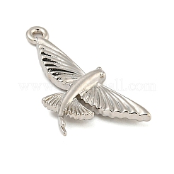 Латунные подвески в виде летучей рыбы&nbsp;LS-KK-G508-01C-P