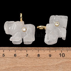 Natürliche Quarzkristall-Anhänger&nbsp;G-H357-01G-15