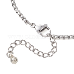 Изготовление браслета-цепочки из нержавеющей стали 304&nbsp;AJEW-JB01505