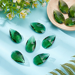 10шт стеклянные подвески&nbsp;GLAA-ME0001-16B