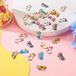 32шт 16 стиля подвески из сплава с эмалью&nbsp;FIND-TA0004-80