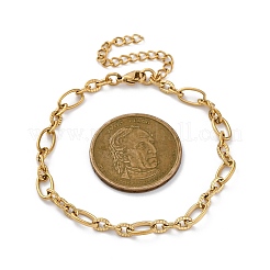 Браслеты из нержавеющей стали 304 BJEW-K265-02G