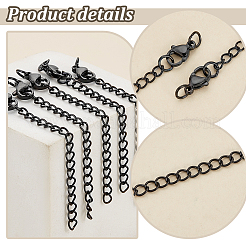 20 шт. удлинители цепи из нержавеющей стали 304&nbsp;FIND-UN00021