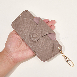 1шт прямоугольный футляр для очков из искусственной кожи&nbsp;AJEW-CN0005-50C