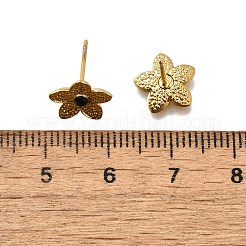 Серьги-гвоздики из нержавеющей стали 304 EJEW-F361-17G